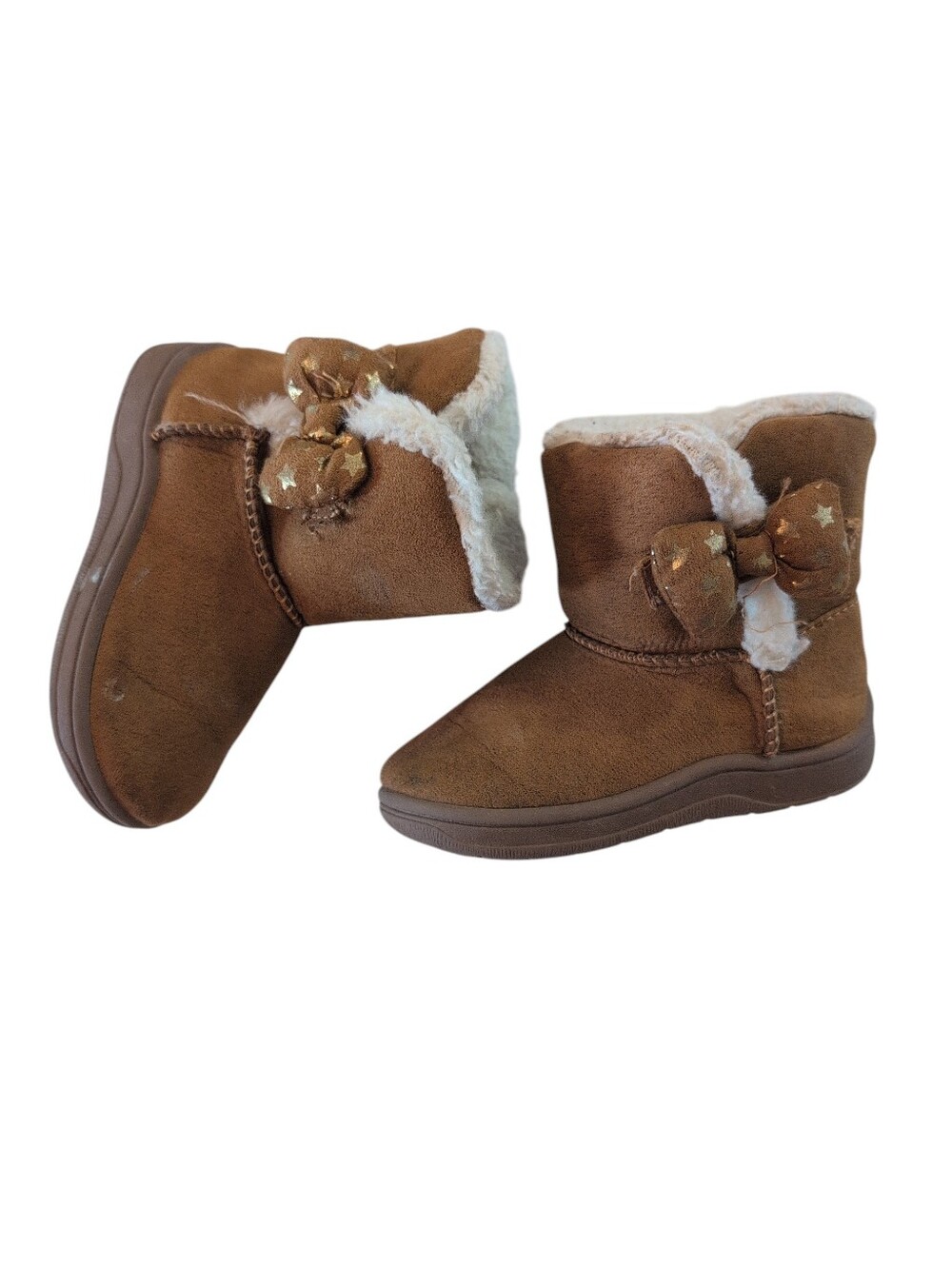 Garanimals Caramel Tan Faux Fur Lined Boots